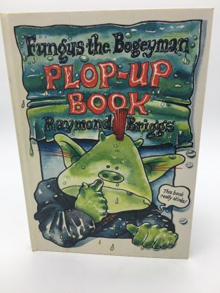 Htf Vintage Fungus The Bogeyman Pop Up Book By Raymond Briggs Rare