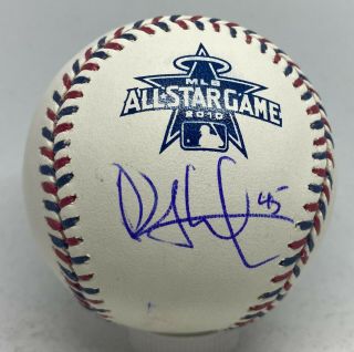 Phil Hughes Signed 2010 All Star Game Baseball Autographed Auto Jsa Yankees