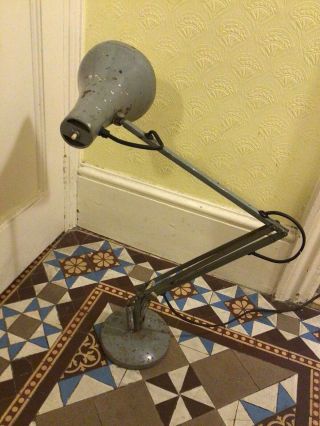 True Vintage 4 Arm Anglepoise Lamp Mid 20th Century Industrial Lighting