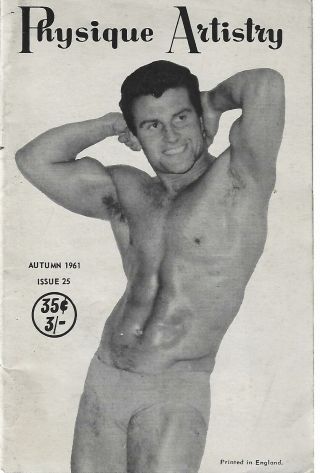 Physique Artistry / Autumn 1961 25 / Gay Interest,  Vintage,  Beefcake,  Physique