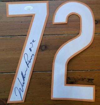 William The Refrigerator Perry Signed Number 1985 Sb Champs Chicago Bears Jsa