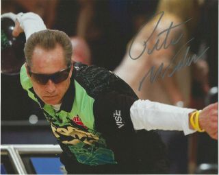 Pete Weber Signed Autographed 8 X 10 Photo Pba Bowling Hall Of Fame