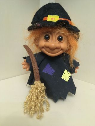 Rare Russ Troll Witch Retro Vintage Collectable 90s Toy Halloween