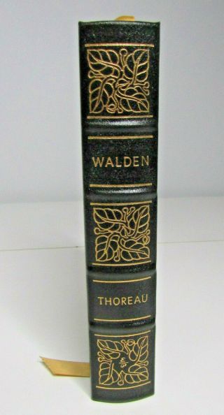Walden By Thoreau Easton Press Leather Bound Book Collector ' s Edition 1981 2