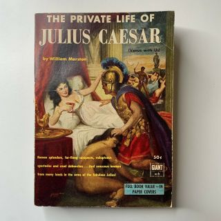 The Private Life Of Julius Caesar 1932 Vintage Paperback Gga 30s Universal G - 6