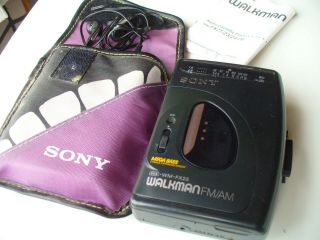 Sony Walkman Fx23 Mega Bass Radio Cassette Player.  Vintage Sony Walkman