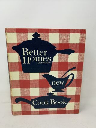 Better Homes & Gardens Cookbook Recipes 1962 3 Ring Binder Vintage