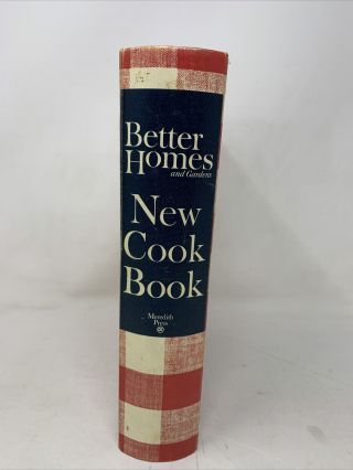 Better Homes & Gardens CookBook Recipes 1962 3 Ring Binder Vintage 2