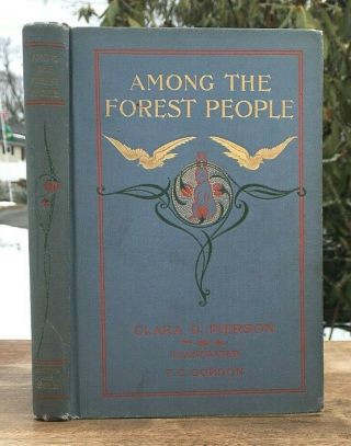 Among The Forest People 1900 Pierson Antique Children 
