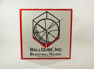 Acrylic Full Size Basketball Display Case Ballcube,  Inc Open Box