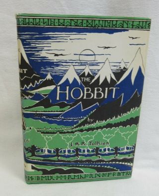 The Hobbit Or There And Back Again By J.  R.  R.  Tolkien 1966 Hc/dj Lotr
