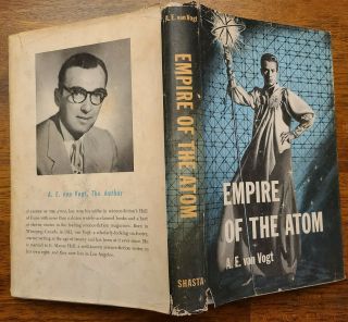 Empire Of The Atom By A.  E.  Van Vogt,  Hardcover,  1956,  First Edition