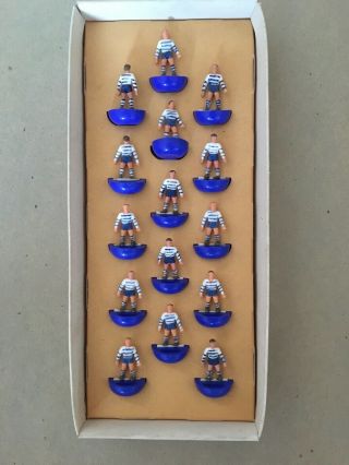 Vintage Subbuteo Table Rugby Team And Spares 2