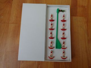 Vintage Subbuteo Hw Heavyweight Ref 16 Arsenal Complete Boxed Team