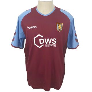 Aston Villa 2004 - 2005 Home Football Shirt Size Medium Men’s Claret/blue Vintage