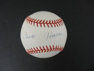 Bill Harris Signed Baseball Autograph Auto Psa/dna X83066