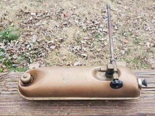 Coleman Stove Fuel Gas Tank 425 Gold Camping Vtg Cook Top Burner Country Grill