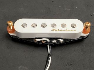 2005 Fender Usa Vintage Noiseless Strat Neck Pickup Electric Guitar White