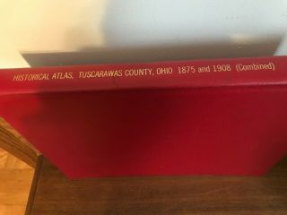 Historical Atlas,  Tuscarawas County,  Ohio 1857 And 1908 (combined) 1973