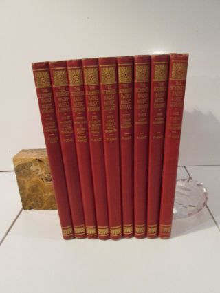 The Scribner Radio Music Library Piano And Vocal 9 Volume Set Complete