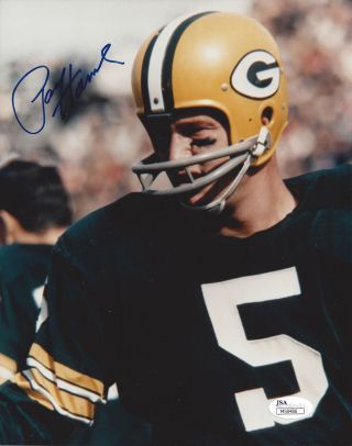 Packers Paul Hornung Signed 8x10 Photo Jsa Auto Autographed Green Bay