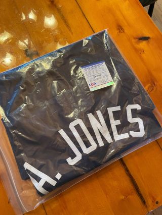 Andruw Jones autographed signed jersey MLB Atlanta Braves PSA HOF Authentic 3