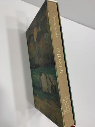IN OUR TIME BY ERNEST HEMINGWAY,  WESTVACO LIMITED EDITION HARDCOVER IN SLIPCASE 2