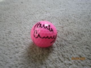 Paula Creamer Signed Pink Precept Golf Ball Lpga Us Open Solheim Cup Star 2021