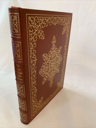 Easton Press 100 Greatest The Essays Of Ralph Waldo Emerson Nrmt Pa