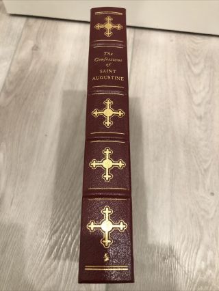 The Confessions Of Saint Augustine By The Easton Press 1979 Leather Bound