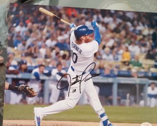 Justin Turner 10 La Dodgers,  Signed 8x10 Photo,  Includes