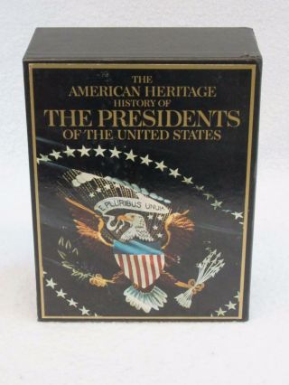 THE AMERICAN HERITAGE HISTORY OF THE PRESIDENTS United States 3 Vol Set Slipcase 3