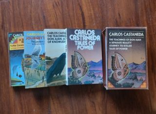 Carlos Castaneda Vintage 70 ' s Box SET OF 4 Classics. 2