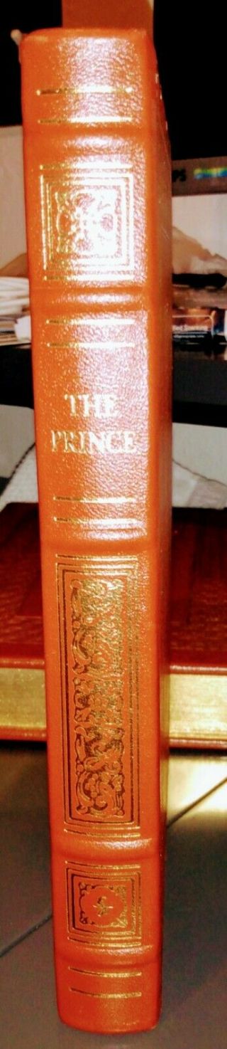 Niccolo Machiavelli The Prince.  Easton Press 1980,  leather bound. 3