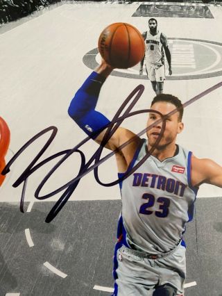 Blake Griffin Signed Autographed 8x10 Photo Detroit Pistons NBA - - 2