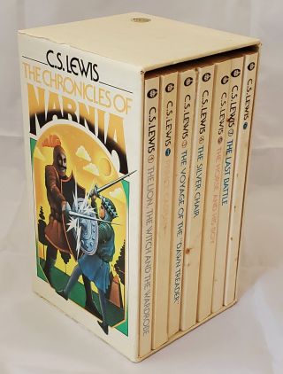 Lewis,  C.  S.  : The Complete Chronicles Of Narnia - 7 Books - White Box