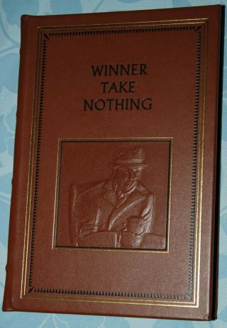 Easton Press Winner Take Nothing By Ernest Hemingway Short Leather