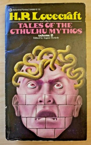 Tales Of The Cthulhu Mythos Volume 2 By Hp Lovecraft (1975 Ballantine Paperback)