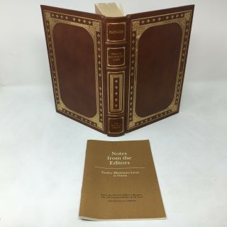 Plutarch Twelve Illustrious Lives 1981 Franklin Library Ltd Ed Fine Binding