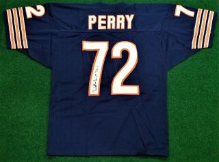 William Perry The Refrigerator Signed Autographed Chicago Bears Jersey Tristar