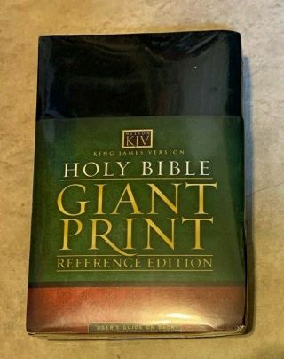 Holy Bible Nelson Kjv Giant Print Reference Edition King James Versio