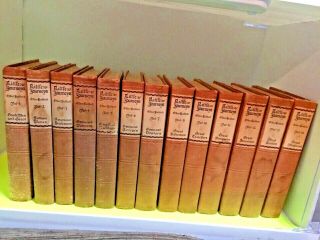 13 Volumes 1928 Little Journeys Roycroft Elbert Hubbard Memorial Editions