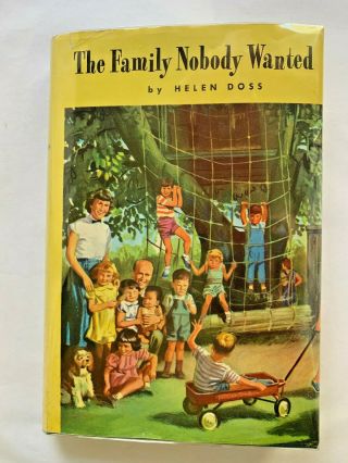 The Family Nobody Wanted By Helen Doss 1954 Hc Dj 1st Thus Christian Inspiration