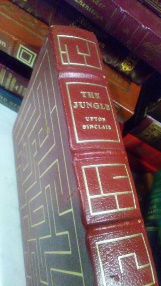 The Jungle By Upton Sinclair - Easton Press Leather Masterpieces Of American Lit