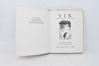 Vix: The Story of a Fox Cub by A.  Windsor - Richards 1960 Book 3