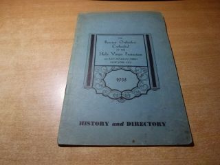 1933 Book The Russian Orthodox Cathedral Of The Holy Virgin Protection Ny