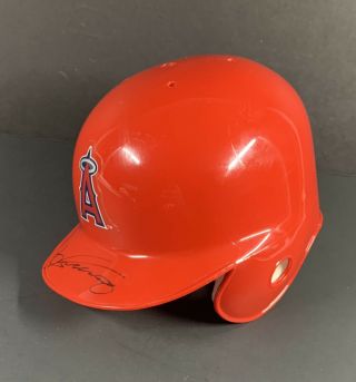 Vladimir Guerrero Signed Los Angeles Angels Riddell Mini Baseball Helmet
