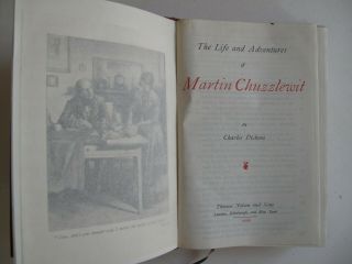 Charles Dickens,  The Life & Adventures Of Martin Chuzzlewit,  Nelson,  1906