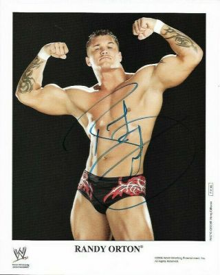 Wwe Randy Orton P - 1145 Hand Signed Autographed 8x10 Promo Photo With