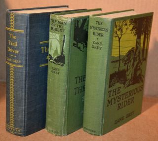 Zane Grey/ The Mysterious Rider/ The Trail Driver/ The Man Of The Forest 3